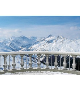 Fotografie tapet Panorama in munti