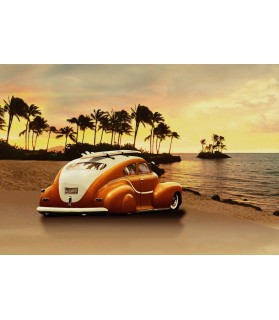 Fotografie tapet Vintage Hawaiian