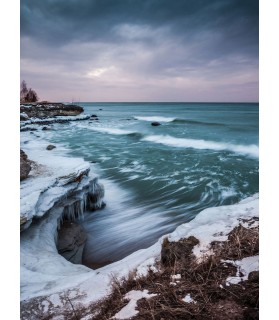 Fotografie tapet Meleaguri de gheata