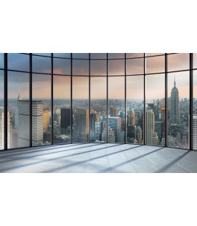 Fotografie tapet in centrul New York