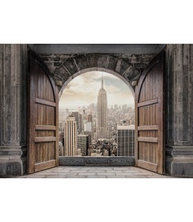 Fotografie tapet Intrare in New York 3D XL