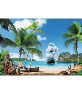 Fotografie tapet Insula piratilor