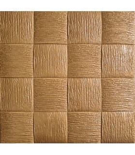 Tapet 3D Autocolant bronz Patrat Tapet 3D Autocolant bronz Patrat