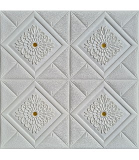 Tapet 3D Autocolant alb-auriu Decor Tapet 3D Autocolant alb-auriu Decor